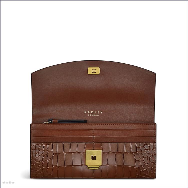  BAGRadleyUK Apsley Road - Faux Croc, Large Flapover Matinee