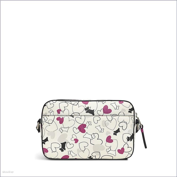  BAGRadleyUK Camo Heart Responsible, Mini Zip-Around Cross Body