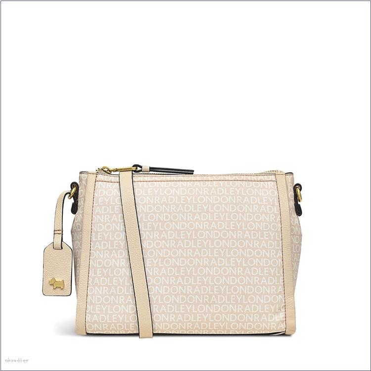  BAGRadleyUK Chartwell - Signature Logo Responsible, Small Zip-Top Cross Body