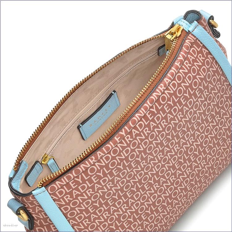  BAGRadleyUK Chartwell - Signature Logo Responsible, Small Zip-Top Cross Body