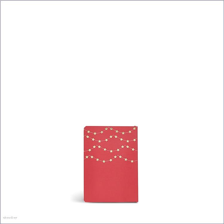  BAGRadleyUK Christmas Stars, A6 Diary / Agenda