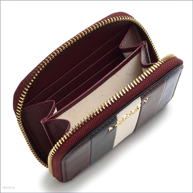  BAGRadleyUK Dukes Place - Stripe Quilt, Medium Zip Around Purse