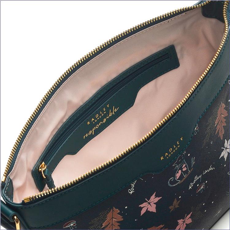  BAGRadleyUK Forest Friends, Medium Zip-Top Cross Body Bag