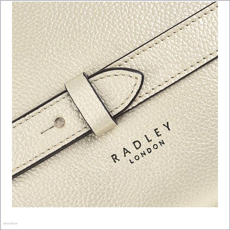  BAGRadleyUK Fountain Road - Metallic, Small Ziptop Crossbody