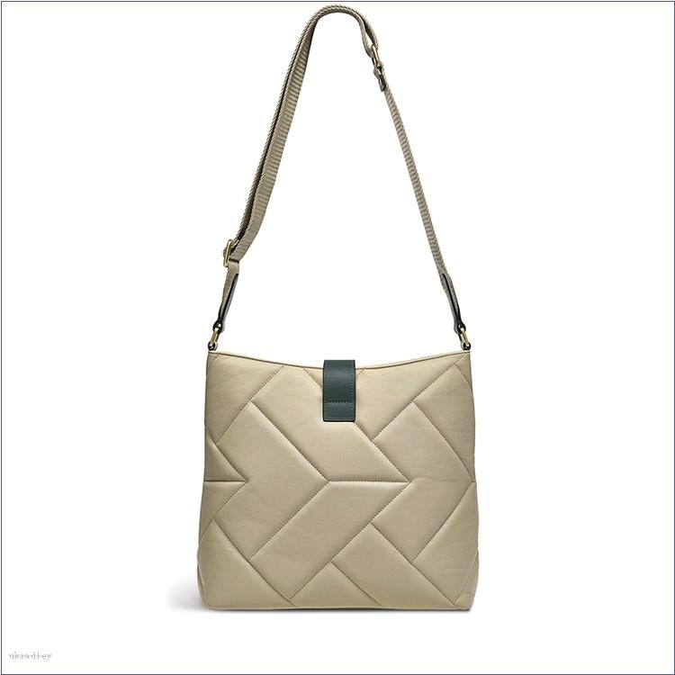  BAGRadleyUK Garrick Street - Geo, Medium Ziptop Shoulder(Light Grey)