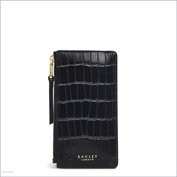  BAGRadleyUK Liverpool Street - Faux Croc, Medium Ziptop Coin Purse