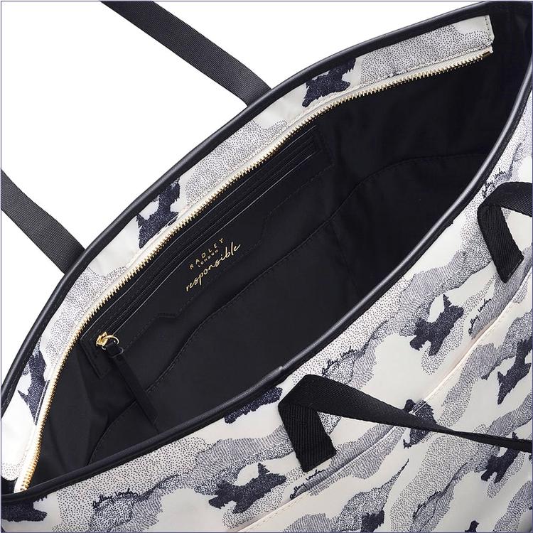  BAGRadleyUK Maple Cross - Head In The Clouds, Large Zip-Top Shoulder Bag