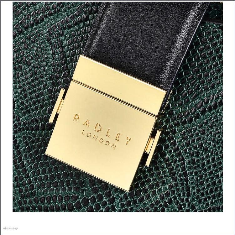  BAGRadleyUK Winter Place - Faux Snake, Medium Zip-Top Shoulder